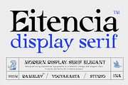 Eitencia, a Serif Font by Damelev (Thumbnail 1 of 12)