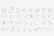 Whimsical Vector Graphics, an Object Graphic by Inartflow (Thumbnail 20 of 26)