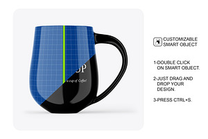 Glossy Mug Mockup