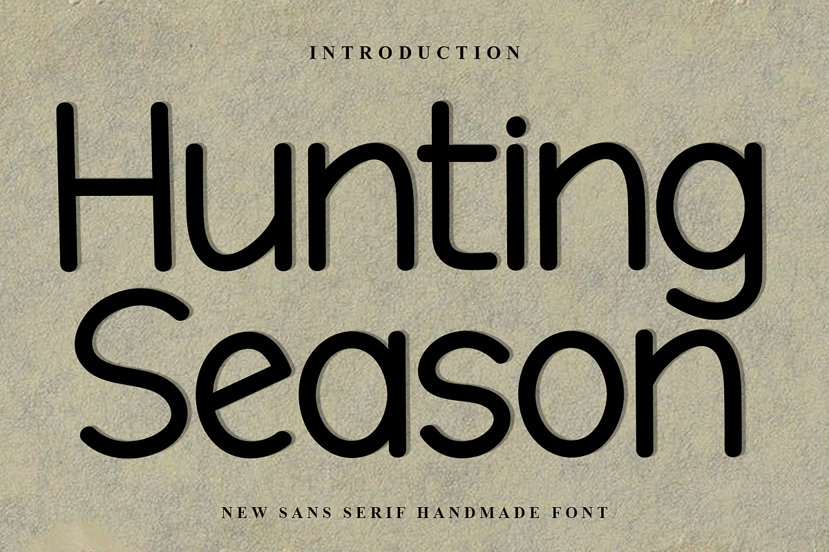 Hunting Season, a Sans Serif Font by InermediaSTUDIO (Photo 1 of 8)