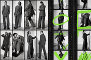 Vintage Film Strip Photo Collage, a Social Media Template by DesignerCandies (Thumbnail 4 of 5)