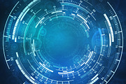 200 Logarithmic Futuristic Circles, a Brush Add-On by xresch (Thumbnail 7 of 9)