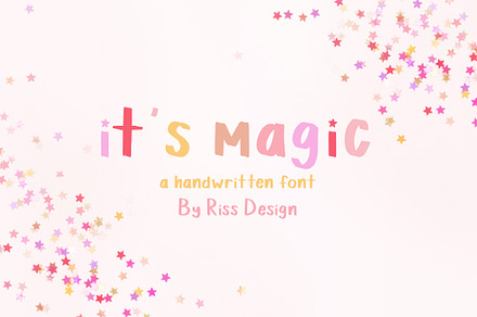 RD It's Magic - Handwritten Font