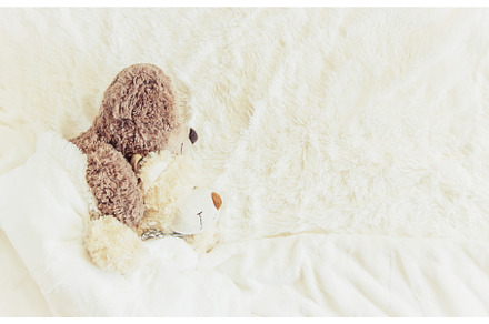 children's toy sleeps under the, an Abstract Photo by yanadjana