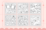 Bold Easy Pattern Coloring Book, a Pattern Graphic by Ink Gallery (Thumbnail 2 of 4)