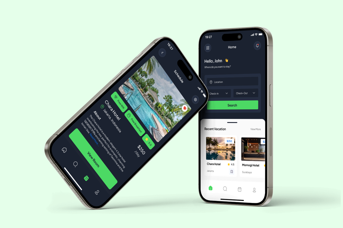 Travel & Hotel Booking App Figma UI, an UI Kit Template by Hammad Arif (Photo 7 of 7)