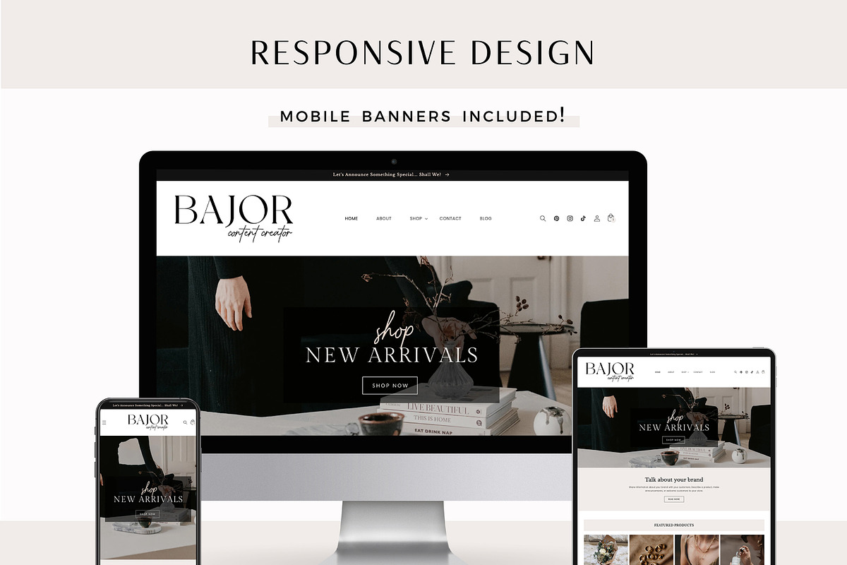 Bold Luxe Shopify Theme, a Shopify Template by Macarons and Mimosas (Photo 9 of 10)