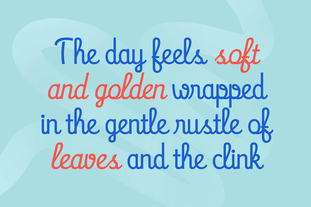 CS Brenda – Script Font, a Script Font by Craft Supply Co. (Photo 6 of 8)