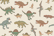 Dinosaur adventure, a Pattern Graphic by GooseFrol (Thumbnail 5 of 8)
