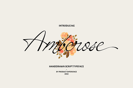 Amberose - Handdrawn Script