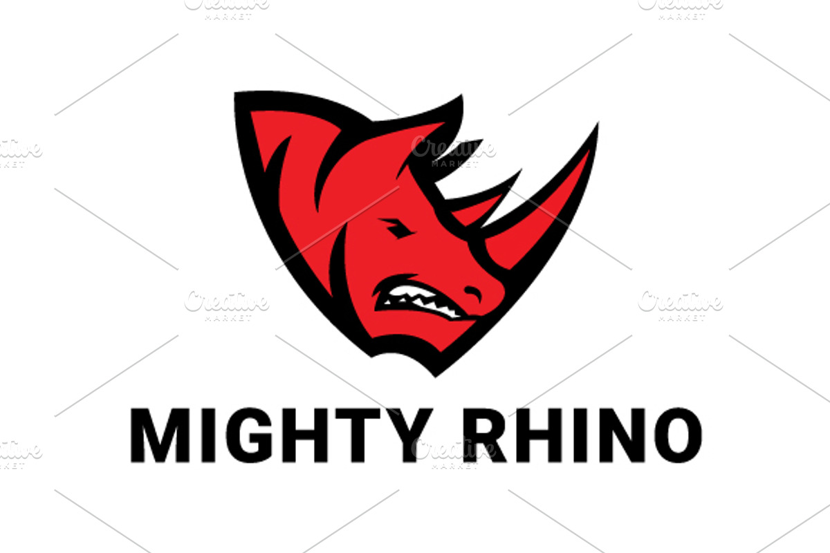 Rhino Logo, a Branding & Logo Template by Ben Naveed