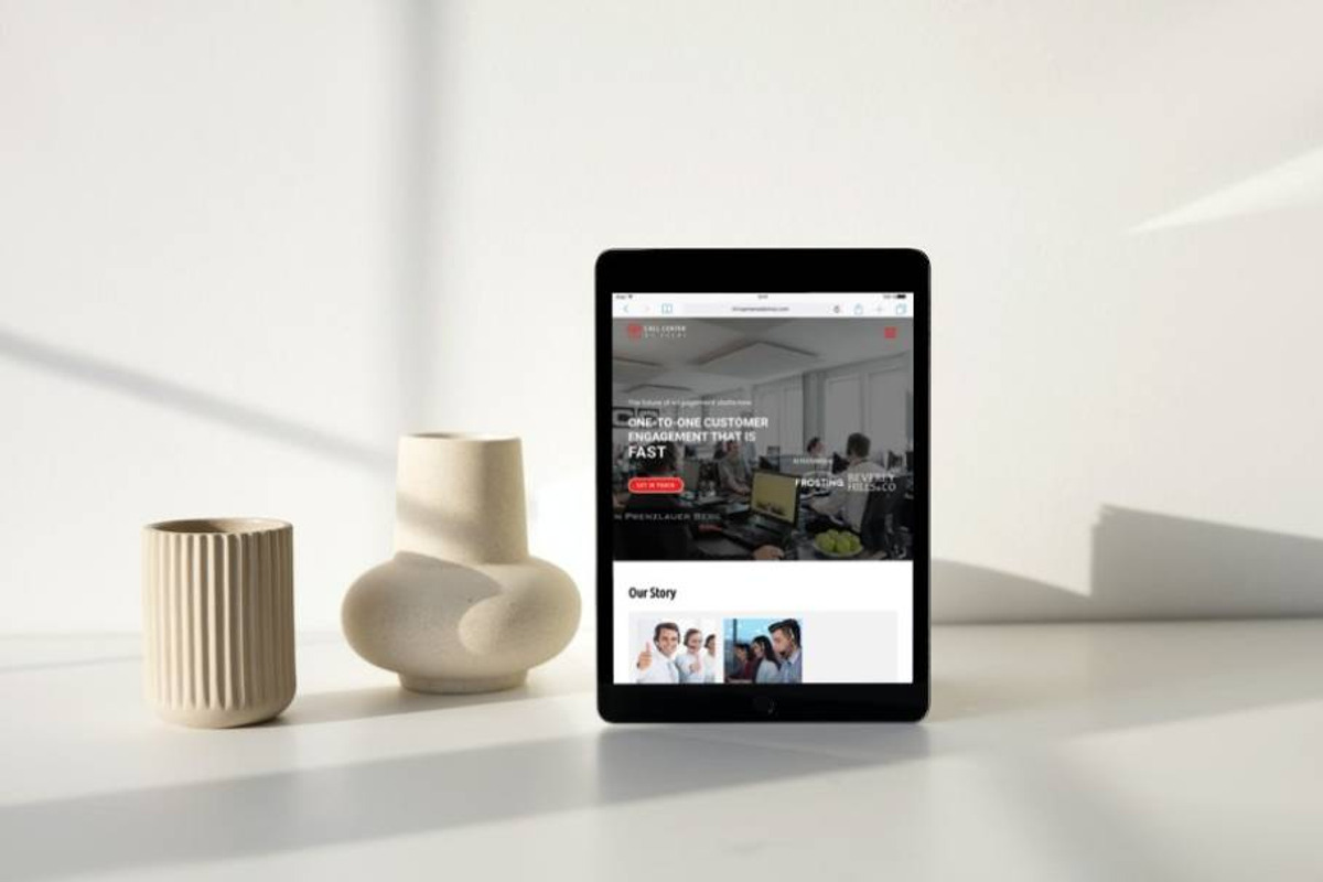 Call Center WordPress Theme preview 2