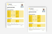 Registration Form, a Stationery Template by iDoodle Studio (Thumbnail 2 of 4)