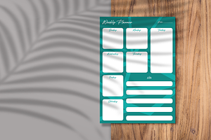 Weekly Planner Sheet Design-10