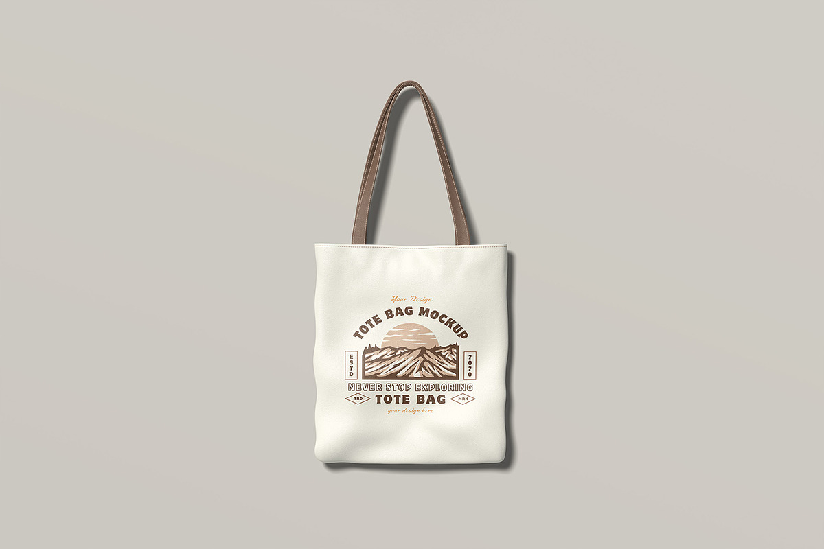 Tote Bag Mockup, an Advertising Mockup by graphicsecond (Photo 2 of 6)