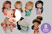 Mother’s Day 35 PNG Elements Bundle, an Object Graphic by Peacock_design (Thumbnail 3 of 5)