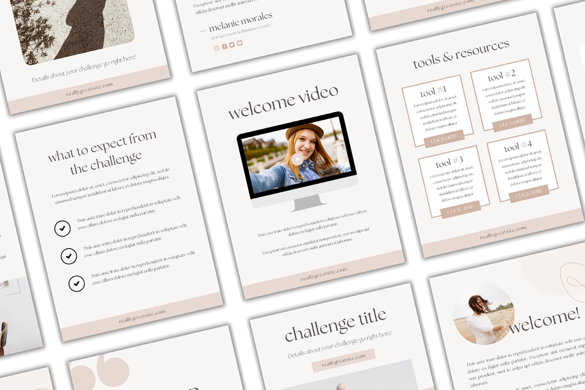 Challenge Lead Magnet Template, a Social Media Template by The Template Lounge (Photo 4 of 6)