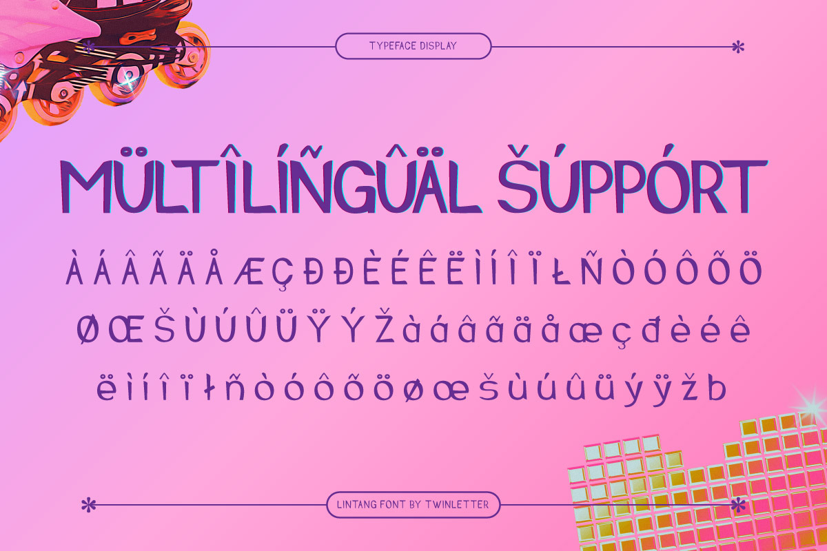 YOKIES - Display Font, a Font by trabaskriya (Photo 8 of 8)
