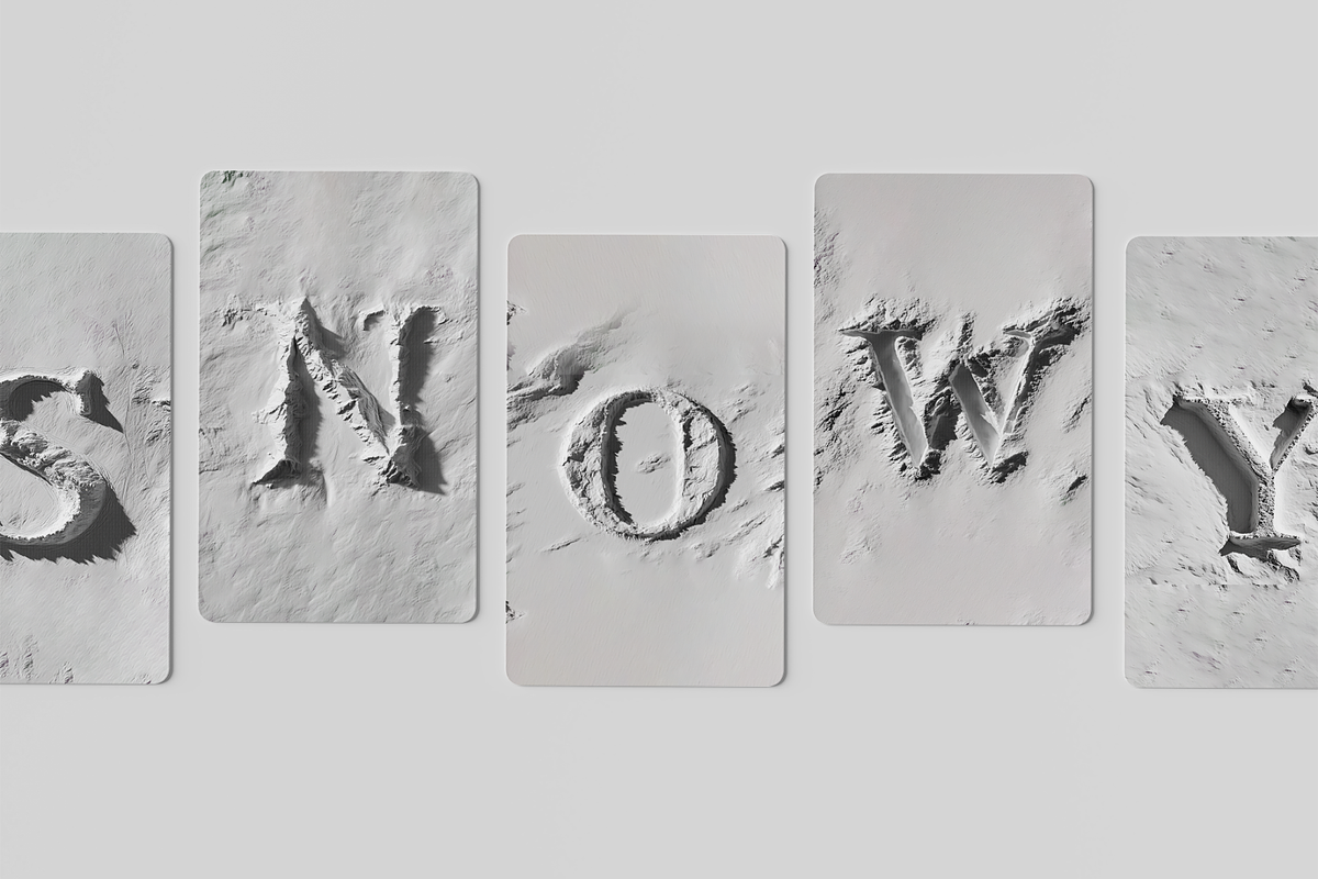 The Snow Alphabet, a Holiday Photo by Picturesque Stories (Photo 3 of 5)