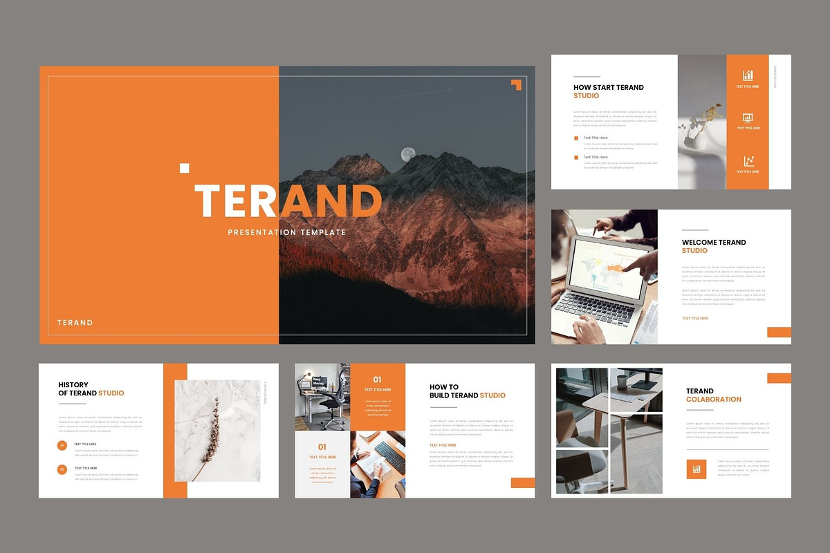 TERAND Business Keynote Template, a Presentation Template by Rizki Herdian (Photo 2 of 6)
