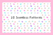 20 Seamless Patterns, a Pattern Graphic by vectorbugs (Thumbnail 1 of 8)