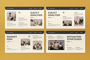 Cream Yellow Pitch Deck Google Slide, a Presentation Template by graphicook (Thumbnail 4 of 5)