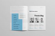 FLORA | Annual Report Template, a Brochure Template by KreateTribe (Thumbnail 4 of 9)