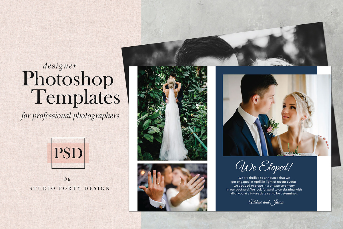 Oh Yes We Did Elopement E106, a Templates & Theme by Studio Forty Design (Photo 2 of 6)