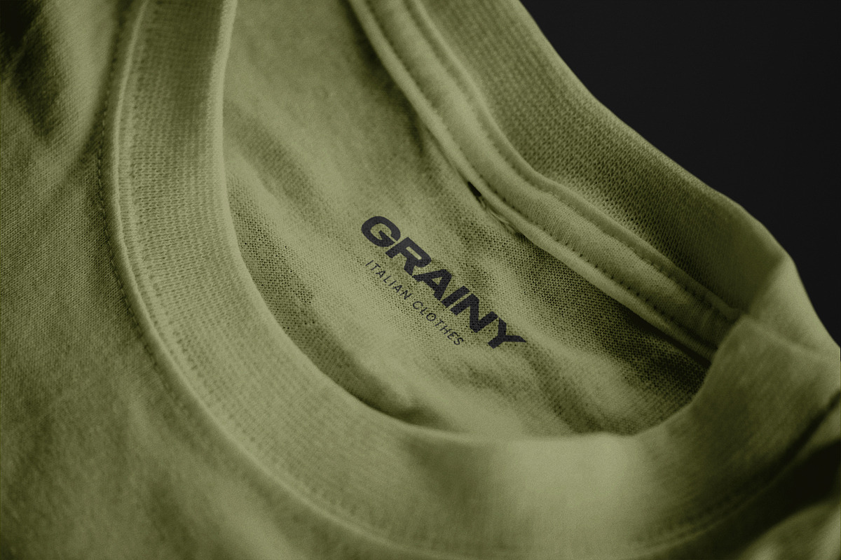 GRAINY T-Shirt Mockup Kit VOL2, a Shirt Mockup by Catkie - Digital Art (Photo 9 of 10)