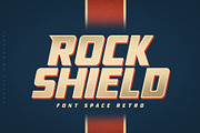 ROCK SHIELD, a Font by senzana (Thumbnail 1 of 7)