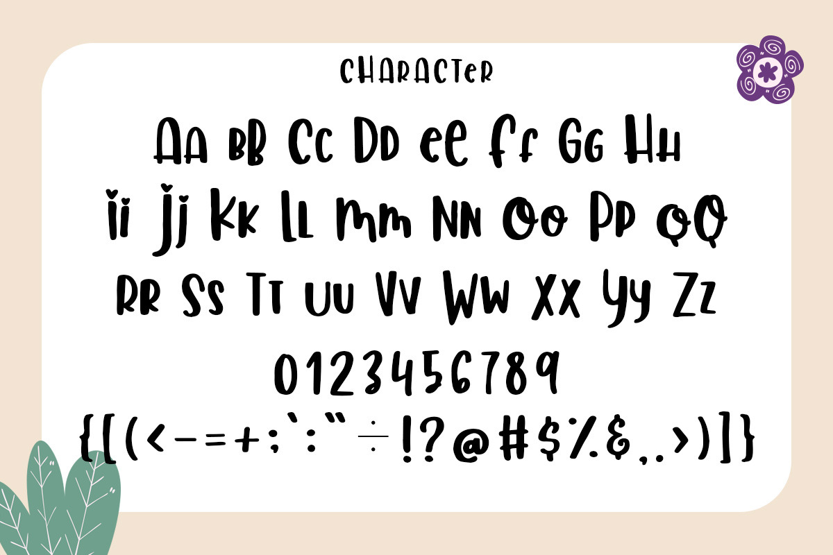 Glowie - Cute Aesthetic Handwritten, a Script Font by roomspace creative lab (Photo 9 of 10)
