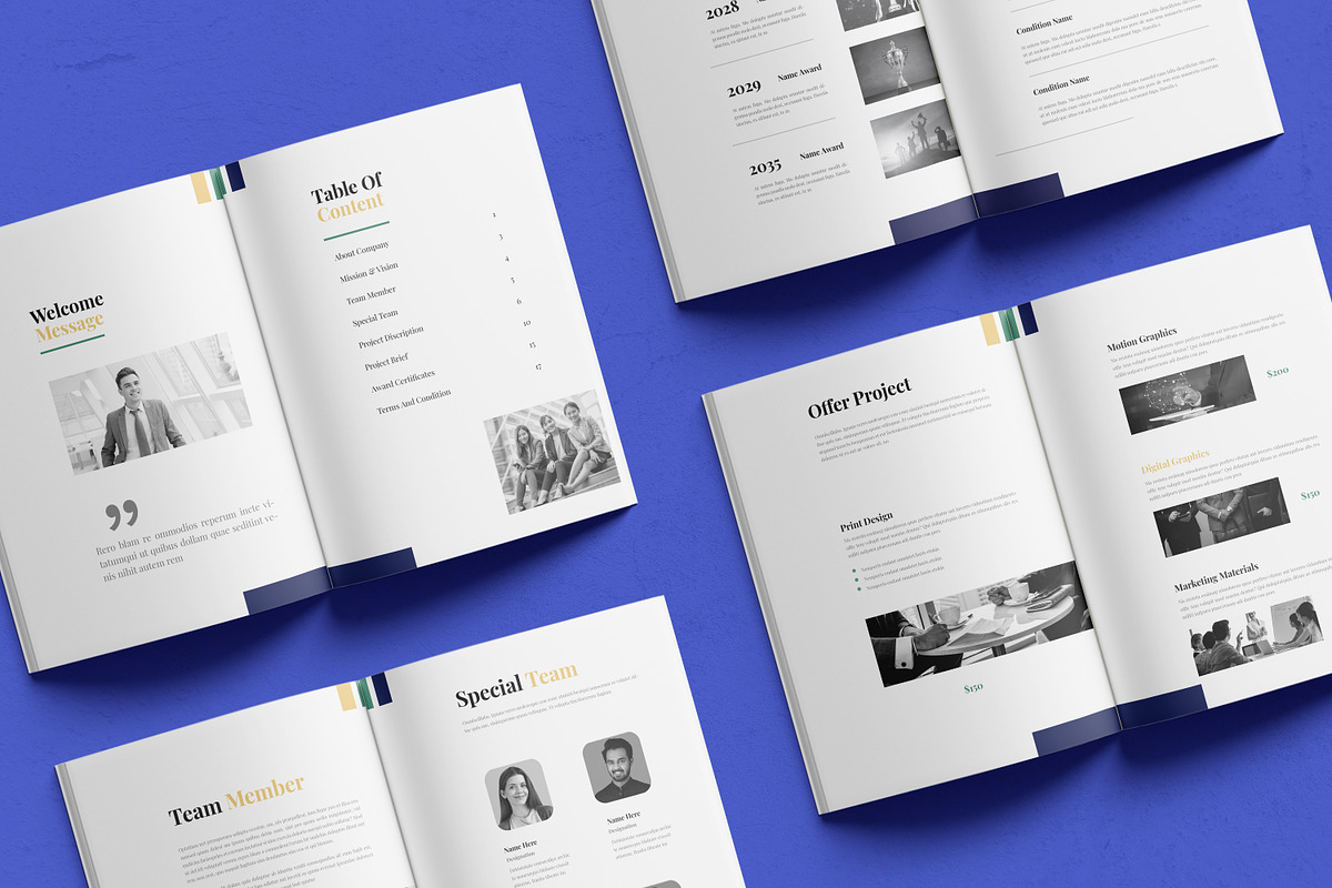 Business Proposal| InDesign & Canva, a Brochure Template by Artisan Vibes (Photo 7 of 9)