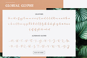 Glorial Font Duo | Script & Serif, a Script Font by Runsell Studio (Thumbnail 10 of 10)
