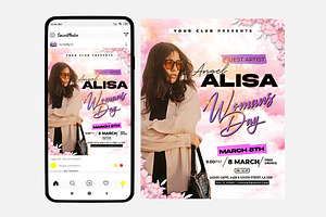 Womens Day Event Instagram (PSD)