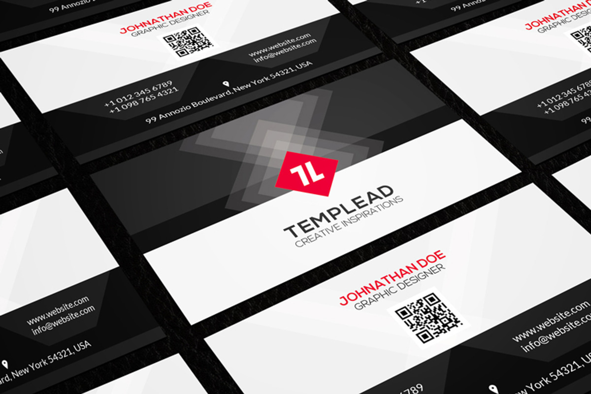 Corporate Business Card CM122, a Business Card Template by annozio (Photo 4 of 4)