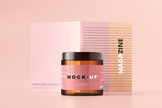 250+ Cosmetic Branding Mockup Bundle, a Cups & Container Mockup by pmvch (Thumbnail 39 of 273)