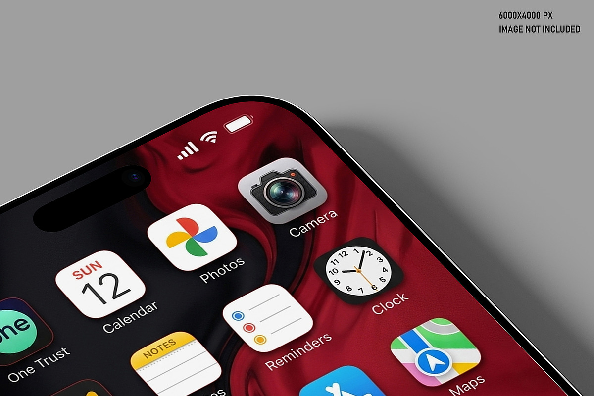 iPhone 17 Pro Max Close-up Mockup, an iPhone Mockup by pixelmock (Photo 16 of 22)