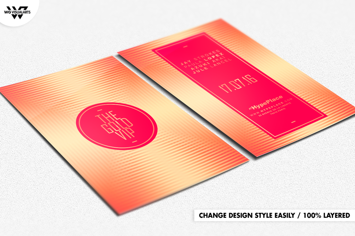 3in1 GOLD MINIMAL Flyer Template, a Flyer Template by WG DESIGN (Photo 6 of 8)