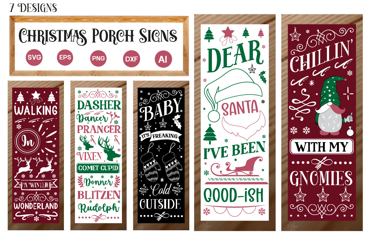 Mega Christmas Farmhouse Bundle, an Object Graphic by GraphicPicker (Photo 12 of 13)
