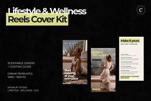 Lifestyle & Wellness Reels Cover Kit