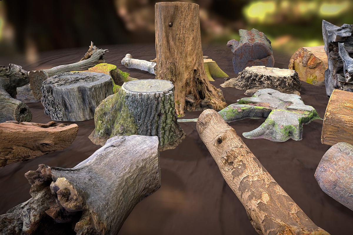 Forest Elements, an Environmental 3D Model by Beatheart Creative Studio (Photo 6 of 25)