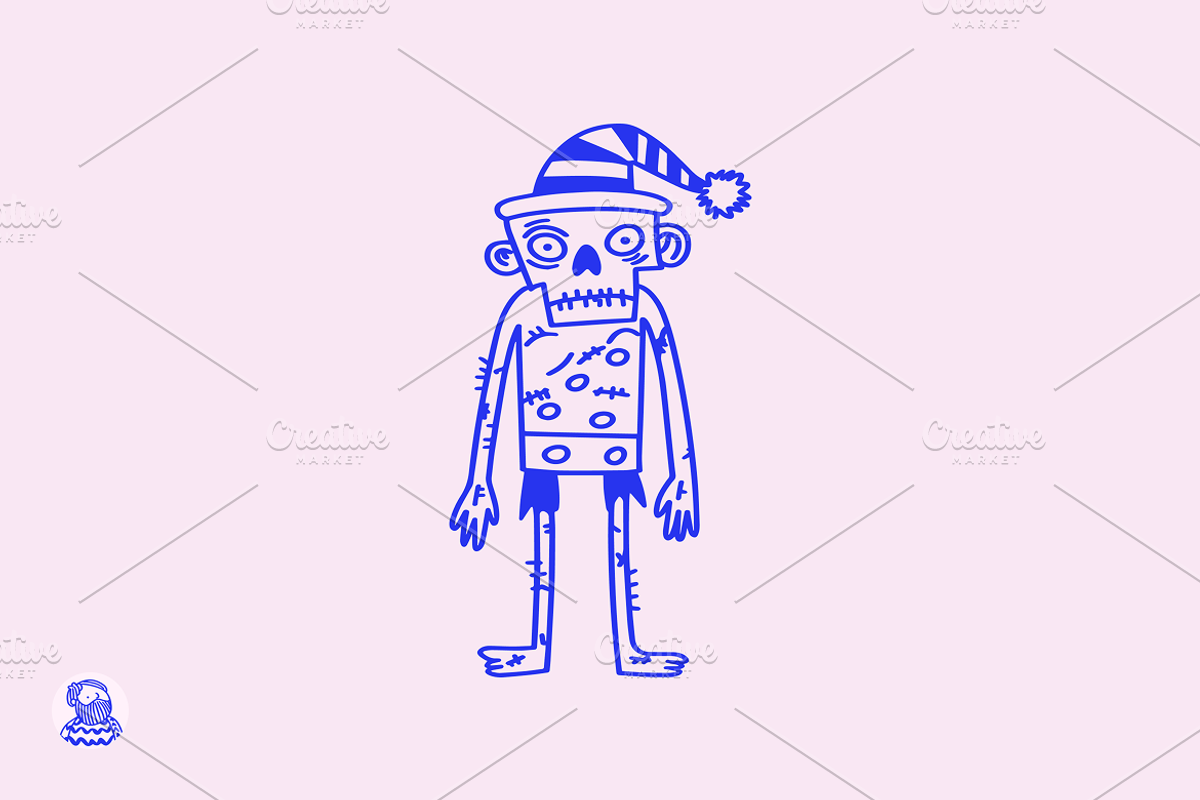 Playful Halloween Characters, a Seasonal Illustration by Danil Polshin (Photo 8 of 10)