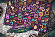 Donuts Objects & Elements Set, an Object Graphic by BALABOLKA (Thumbnail 1 of 4)