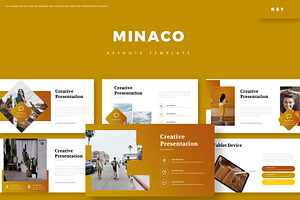 Minaco - Keynote Template