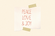 Baahir Handmade Font, a Handwritten Font by Creativetacos (Thumbnail 6 of 9)