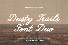 Dusty Trails - Font Duo