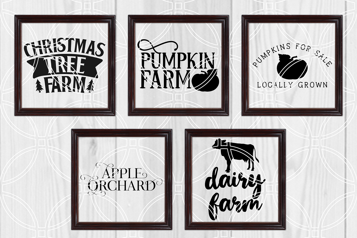 Farm SVG Bundle Cricut Silhouette, an Illustration by SavanasDesign (Photo 5 of 10)