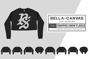 Bella Canvas 7503 Cropped Sweatshirt