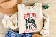 Raising Hell Since Birth PNG, Retro, an Illustration by SharpMarketplace (Thumbnail 4 of 9)