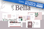 Bella Powerpoint Template, a Presentation Template by Reshapely (Thumbnail 1 of 7)